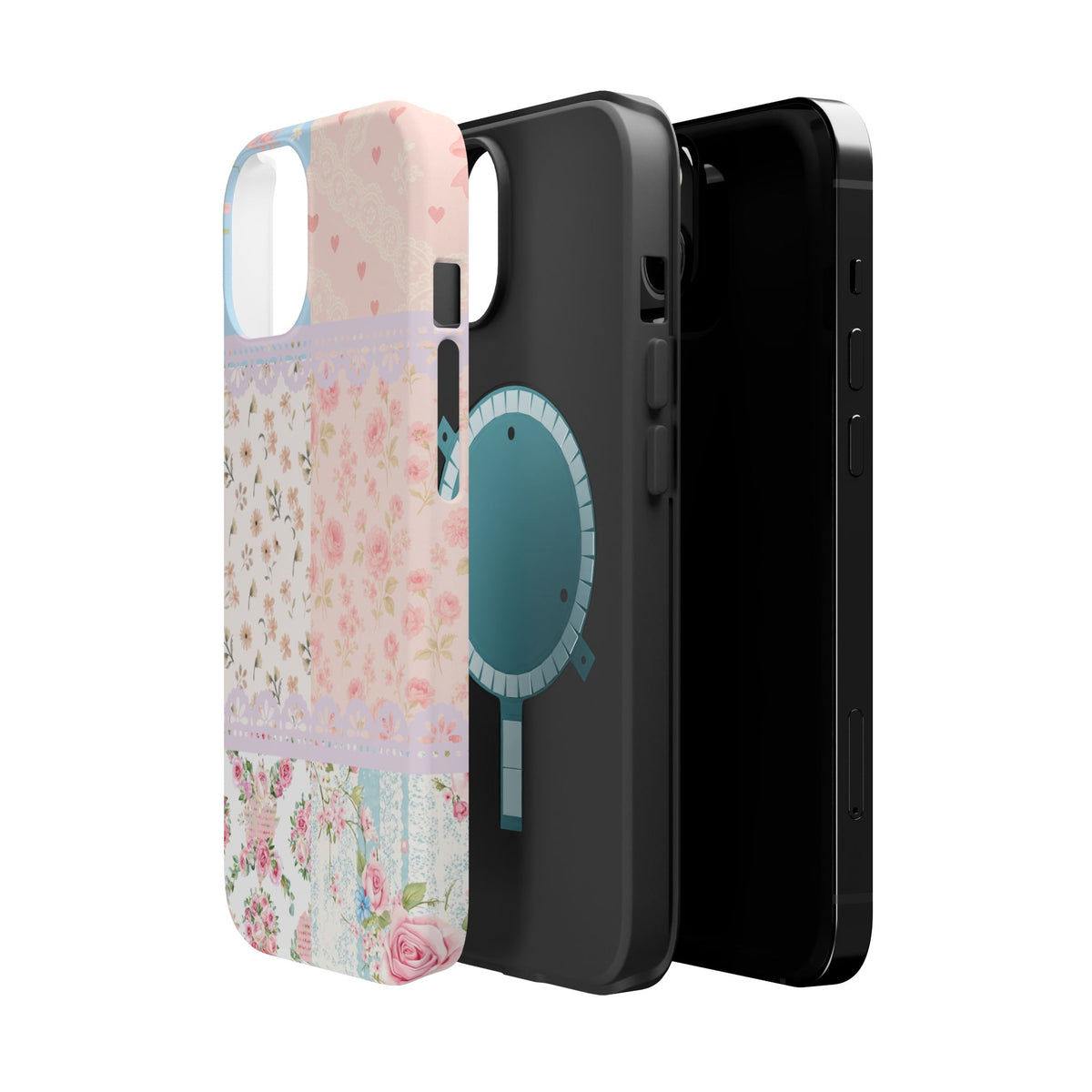 Patchwork Petals Magnetic Phone Case