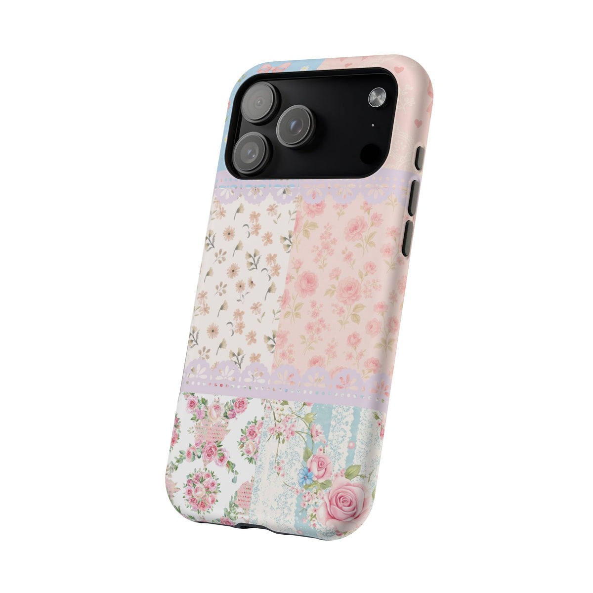 Patchwork Petals Magnetic Phone Case