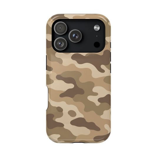 Desert Drift Camouflage Magnetic Impact-Resistant Phone Case