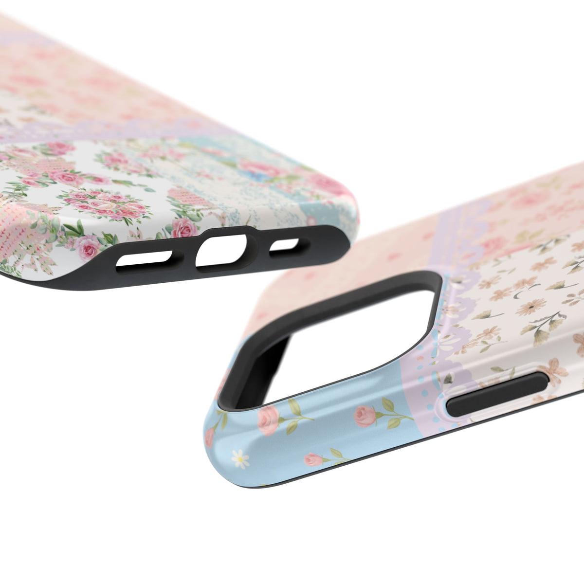 Patchwork Petals Magnetic Phone Case