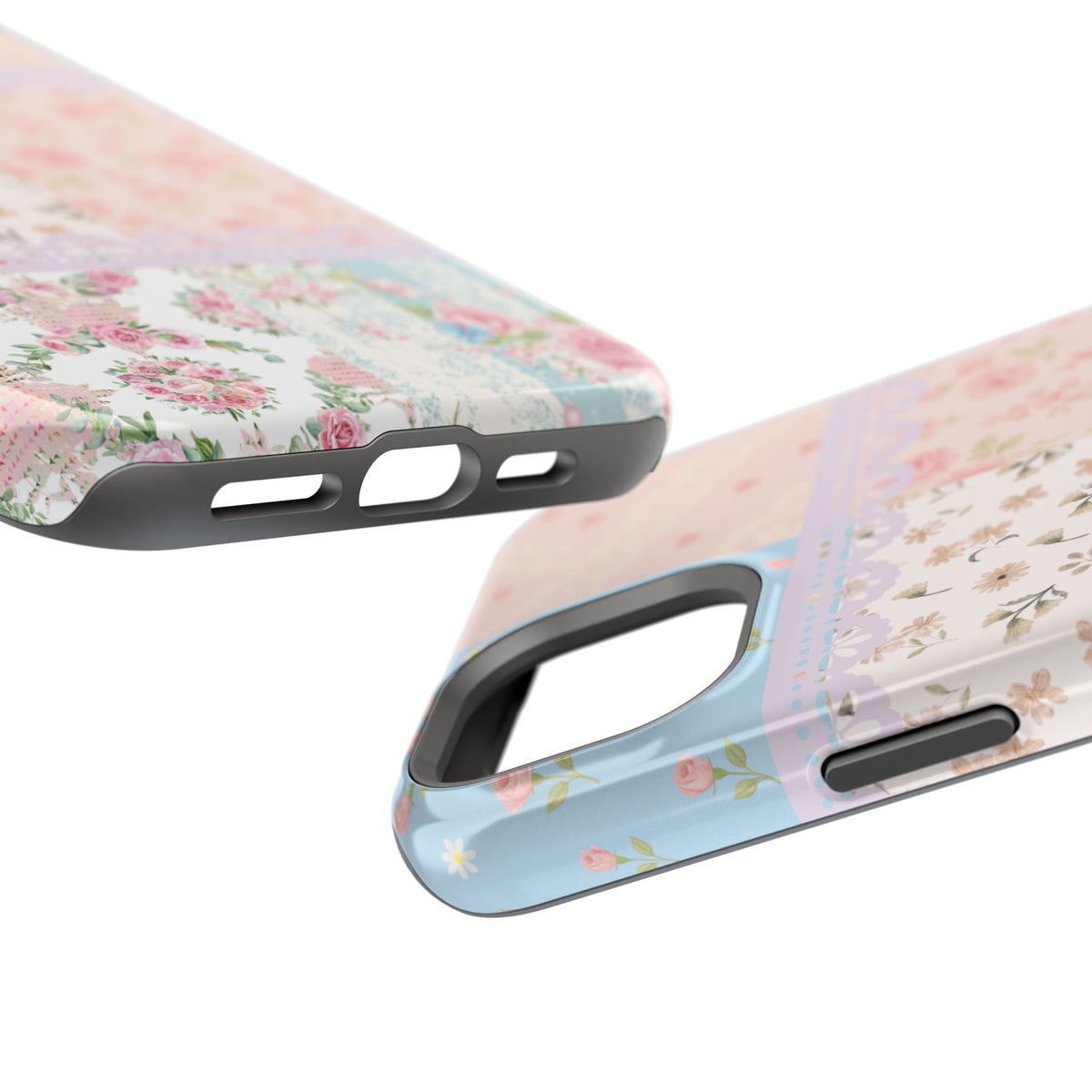 Patchwork Petals Magnetic Phone Case