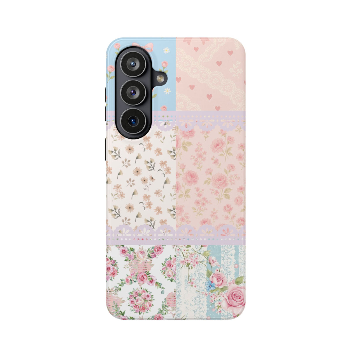 Patchwork Petals Magnetic Phone Case