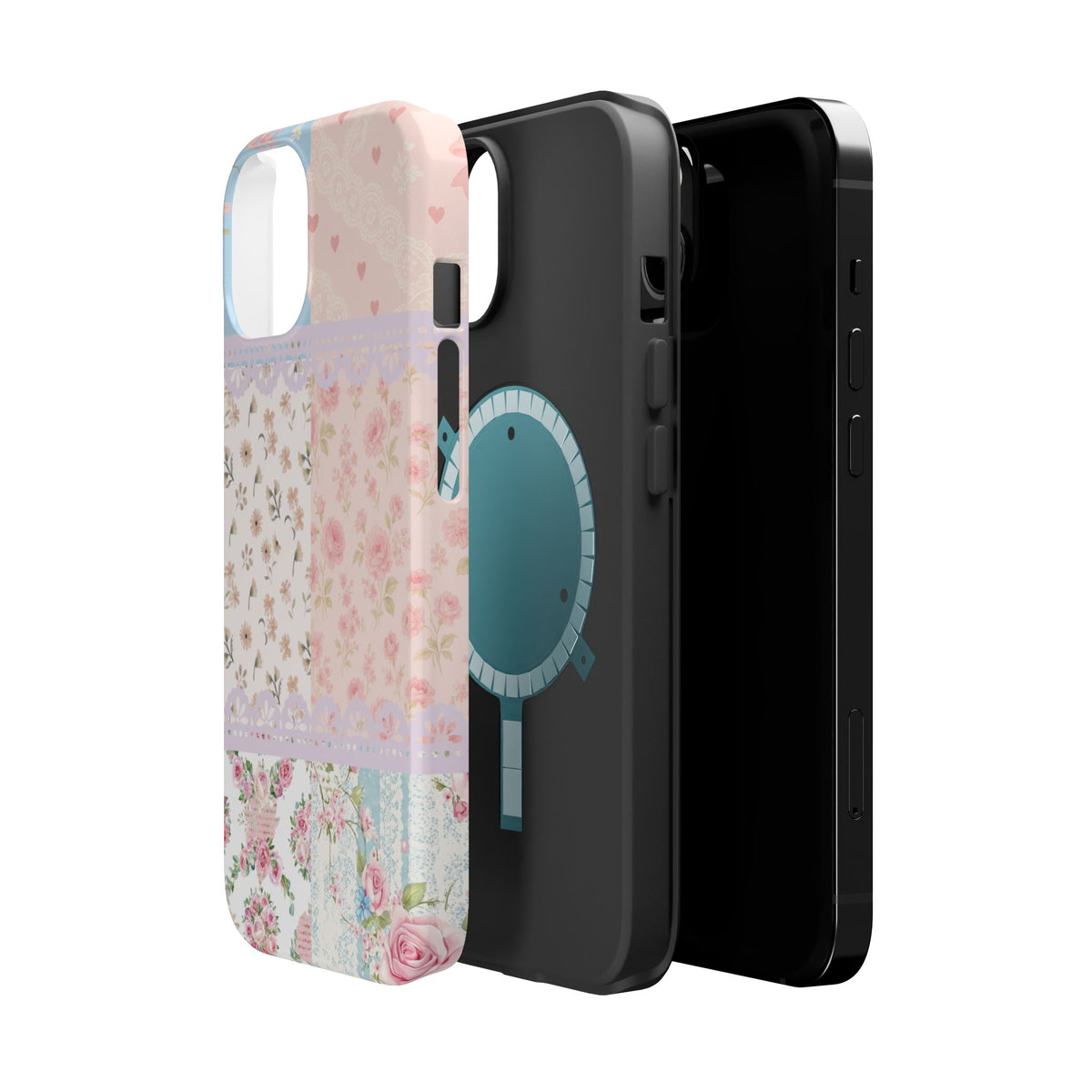 Patchwork Petals Magnetic Phone Case