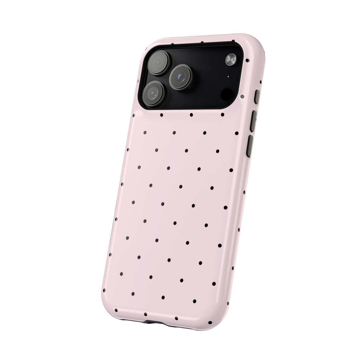 Pink Pirouette Polka Dot Magnetic Phone Case (Not Personalized)