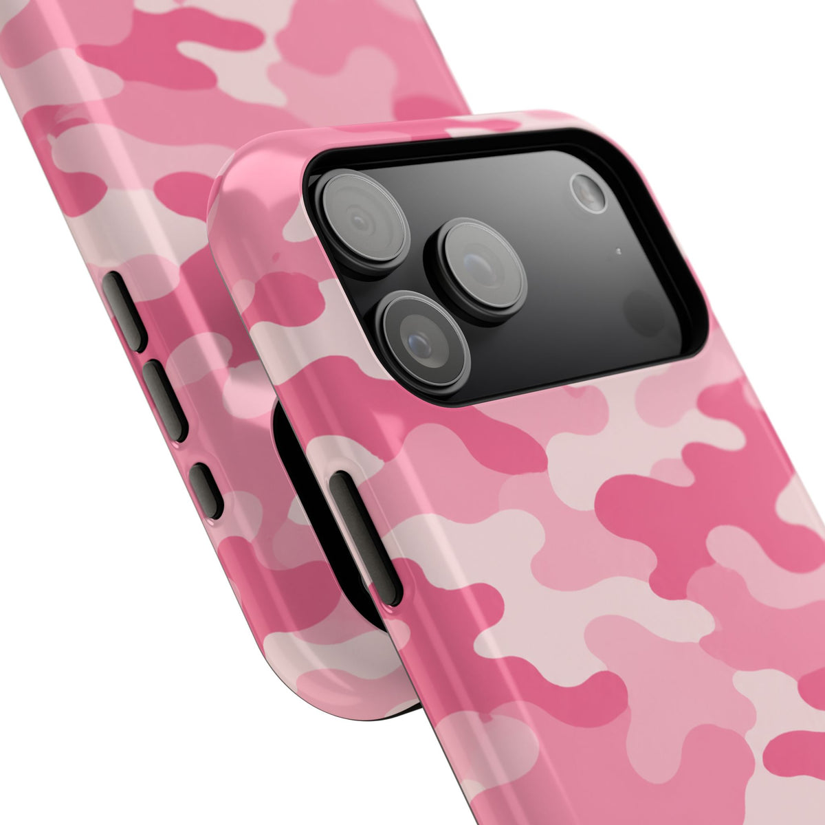 Camo Crush Pink Magnetic Impact-Resistant Phone Case (Personalized)