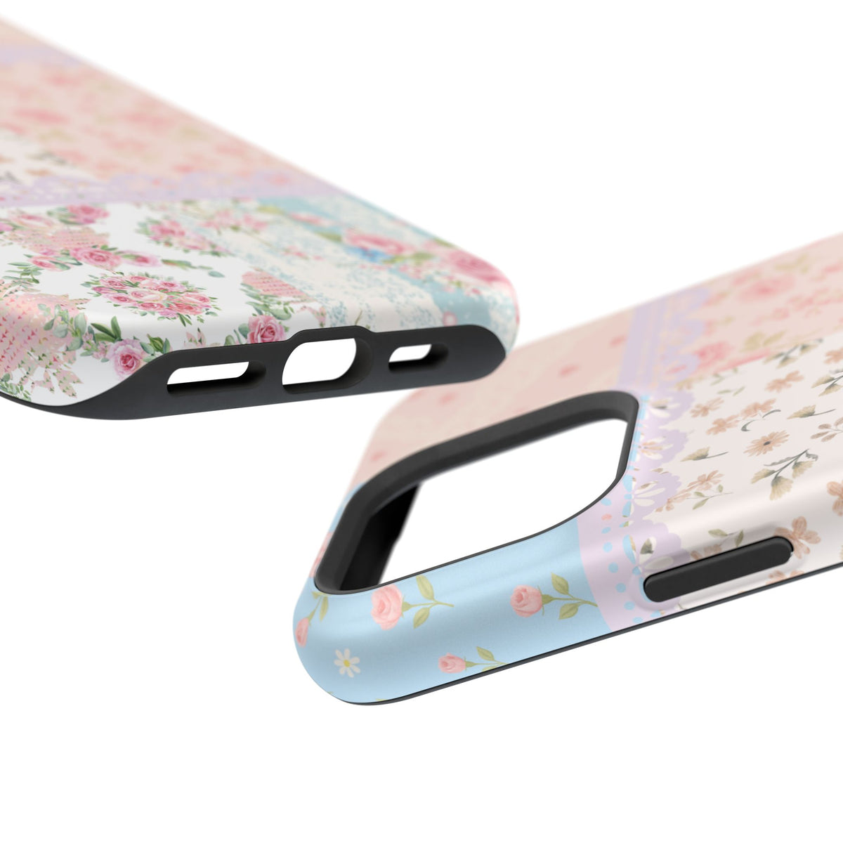 Patchwork Petals Magnetic Phone Case