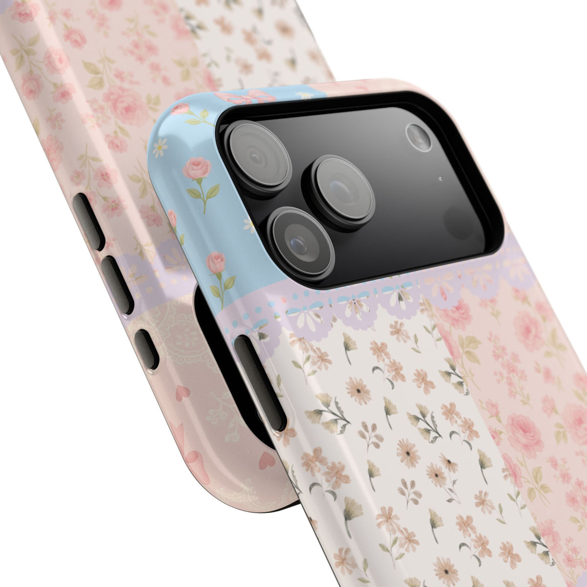 Patchwork Petals Magnetic Phone Case