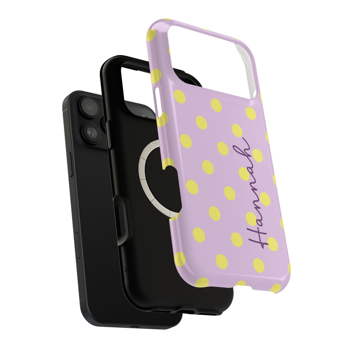 Purple and Geaux Magnetic Impact-Resistant Phone Case (Personalized)
