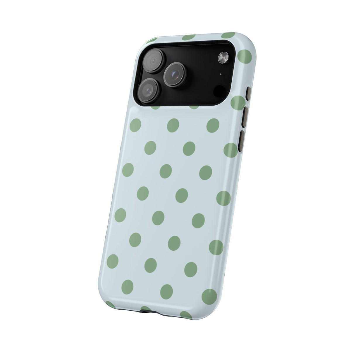 Mint to Be Green Polka Dot Magnetic Phone Case (Not Personalized)