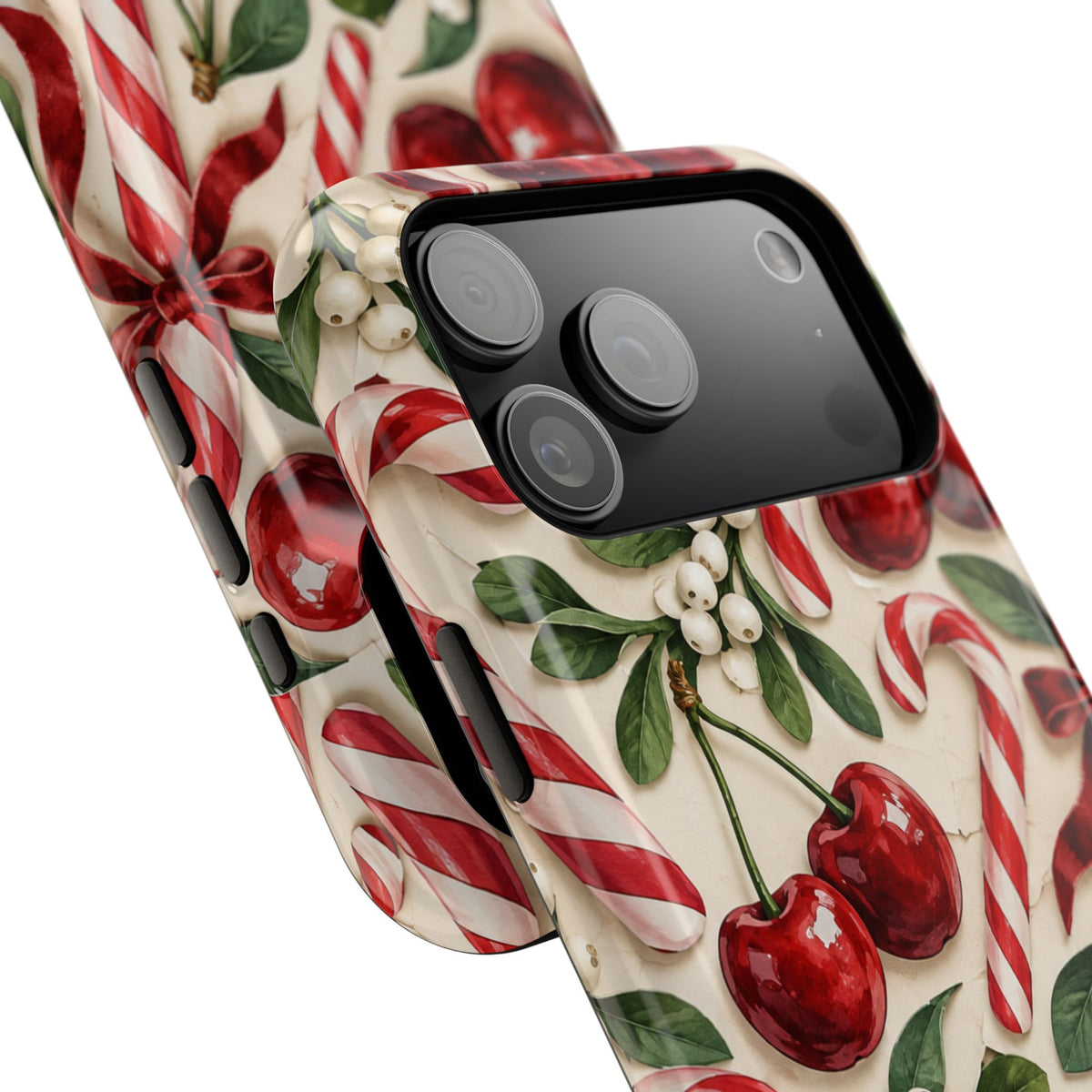 Cherry and Cheer Christmas Magnetic Phone Case