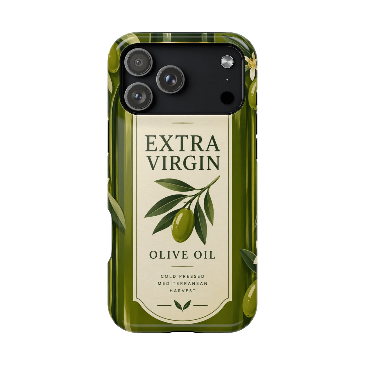 Olive You Extra Virgin Olive Oil Magnetic Phone Case