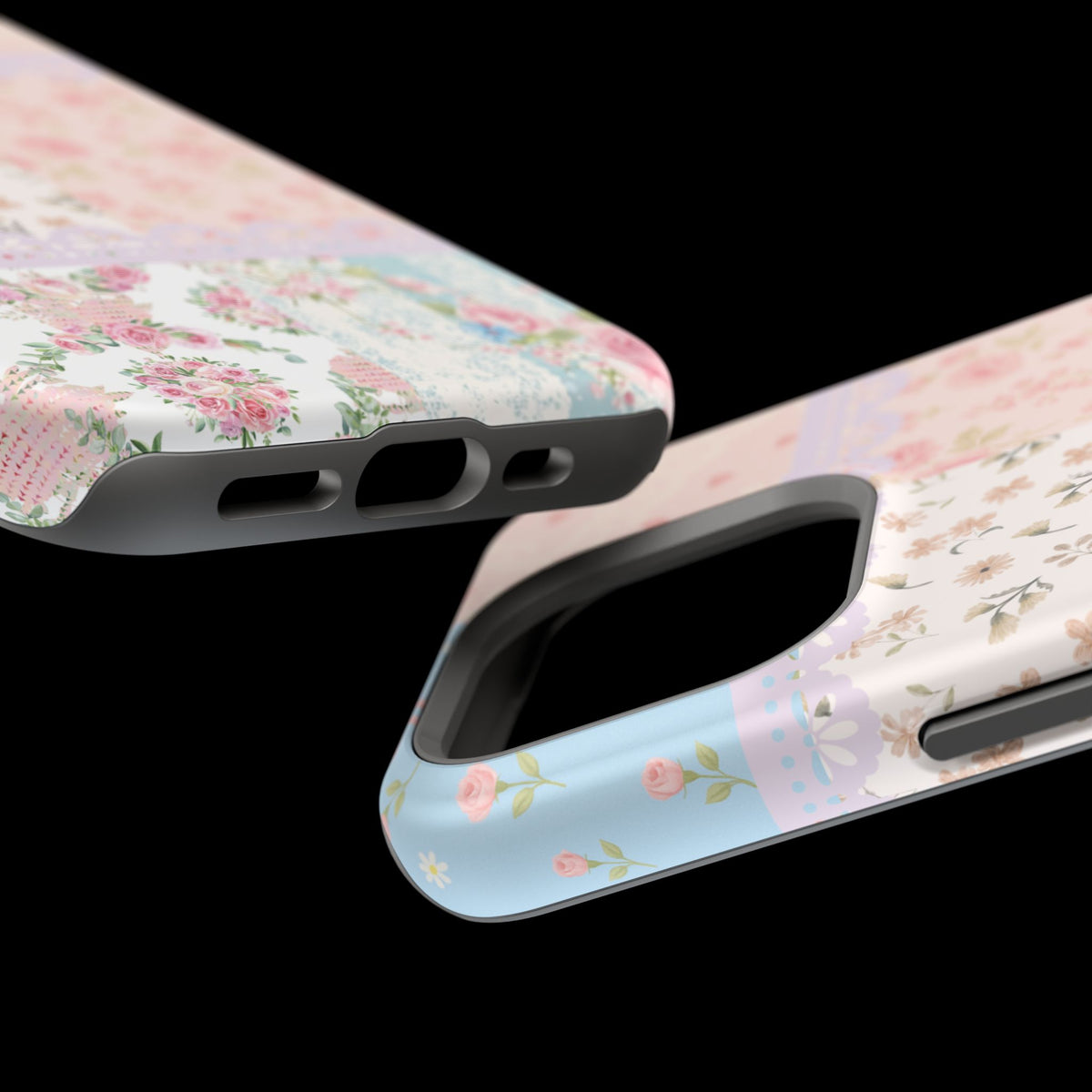 Patchwork Petals Magnetic Phone Case
