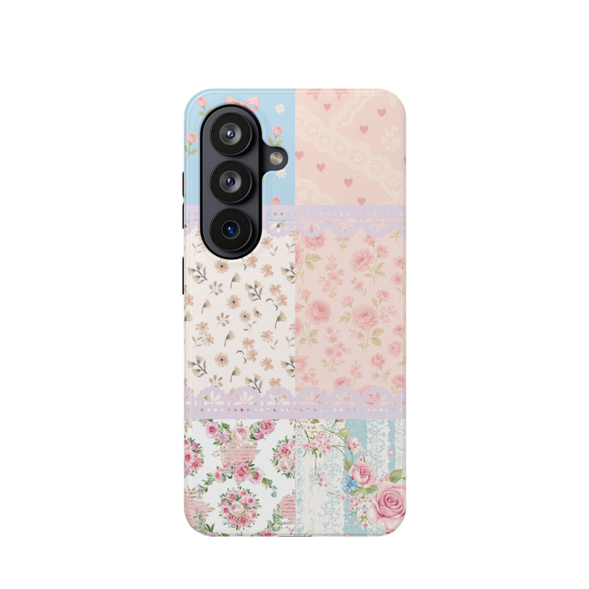 Patchwork Petals Magnetic Phone Case