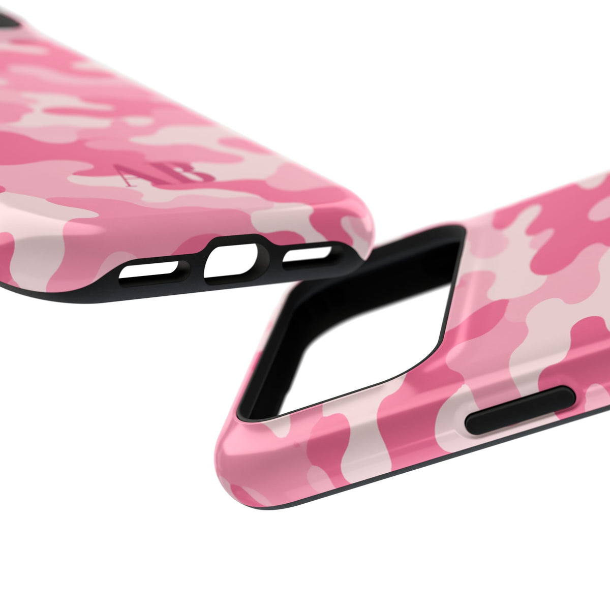 Camo Crush Pink Magnetic Impact-Resistant Phone Case (Personalized)
