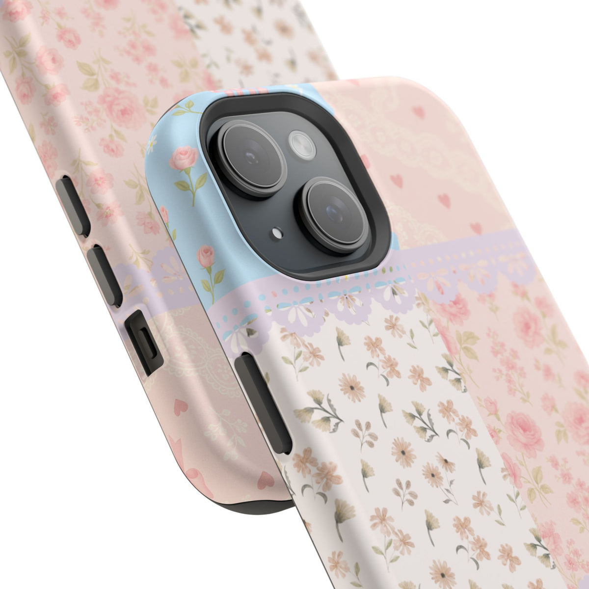 Patchwork Petals Magnetic Phone Case