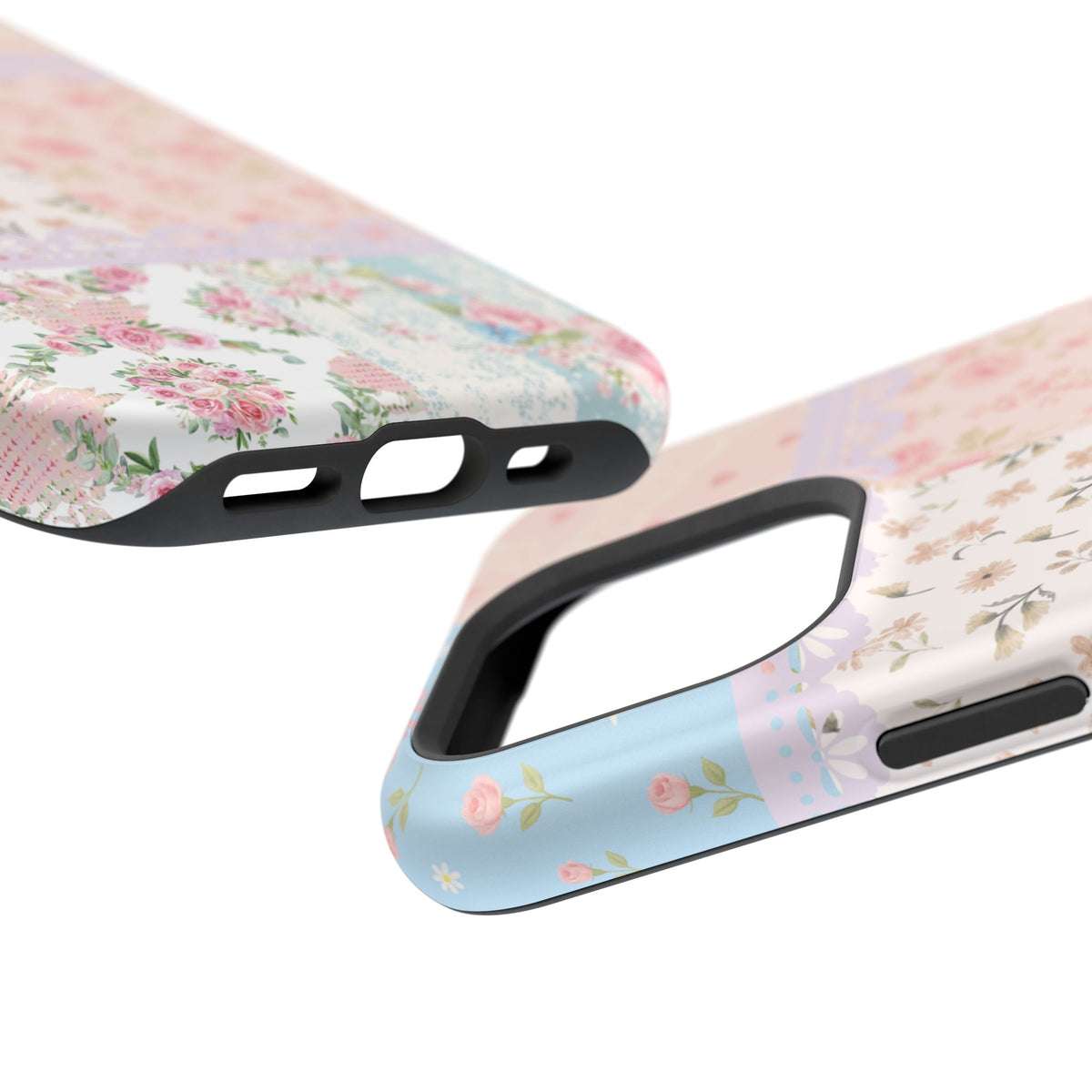 Patchwork Petals Magnetic Phone Case