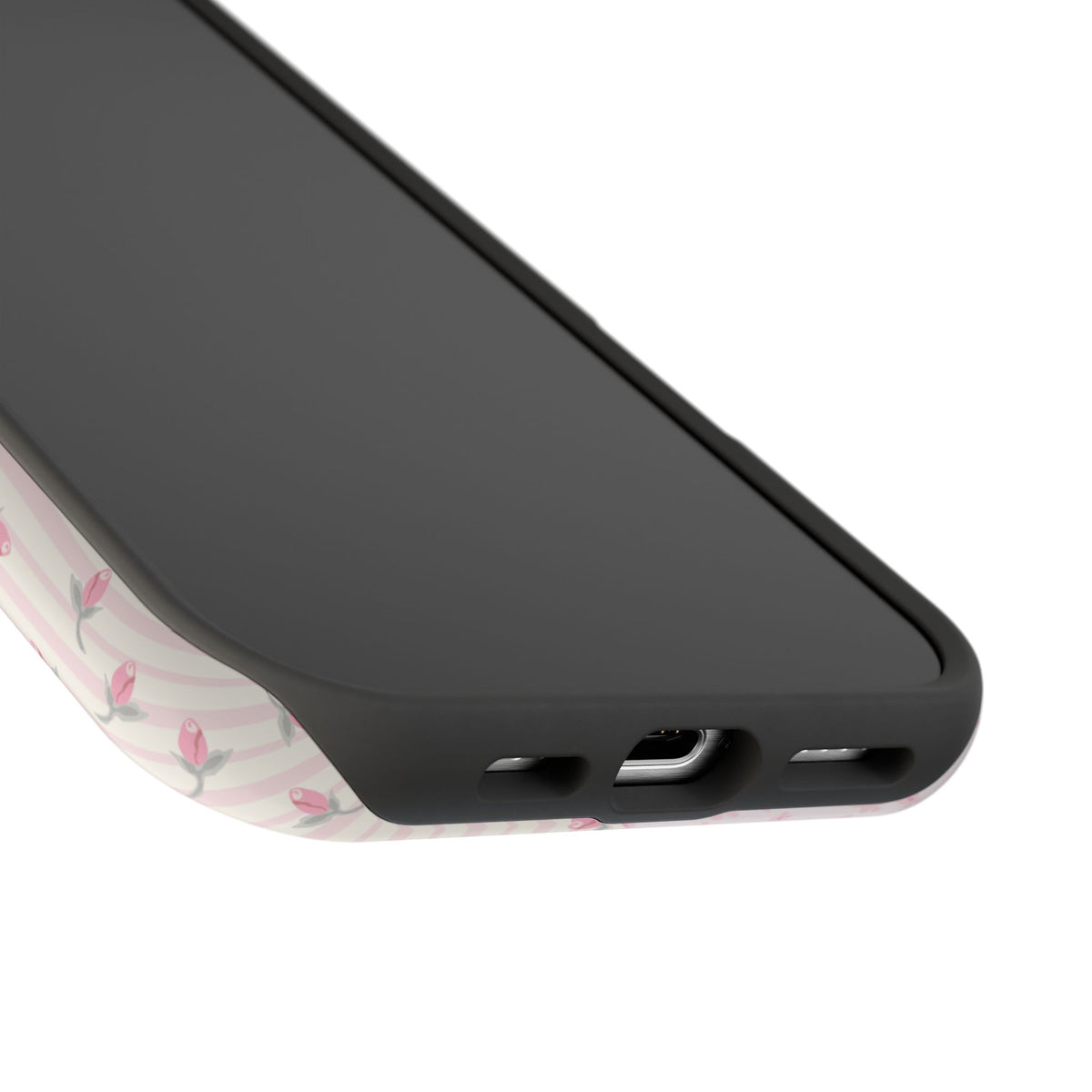 Rosey Ribbon Coquette Bow Magnetic Impact-Resistant Phone Case (Personalized)