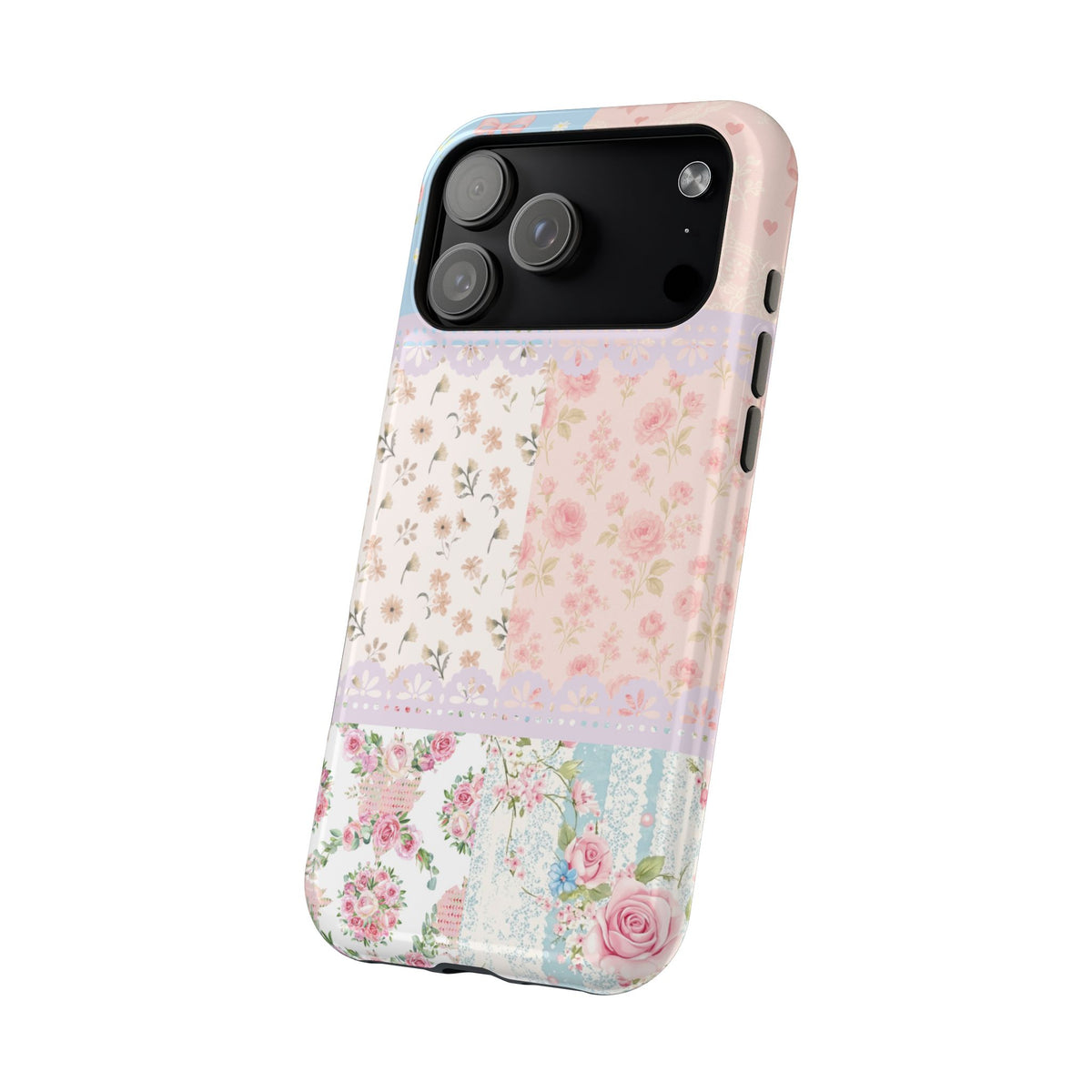 Patchwork Petals Magnetic Phone Case