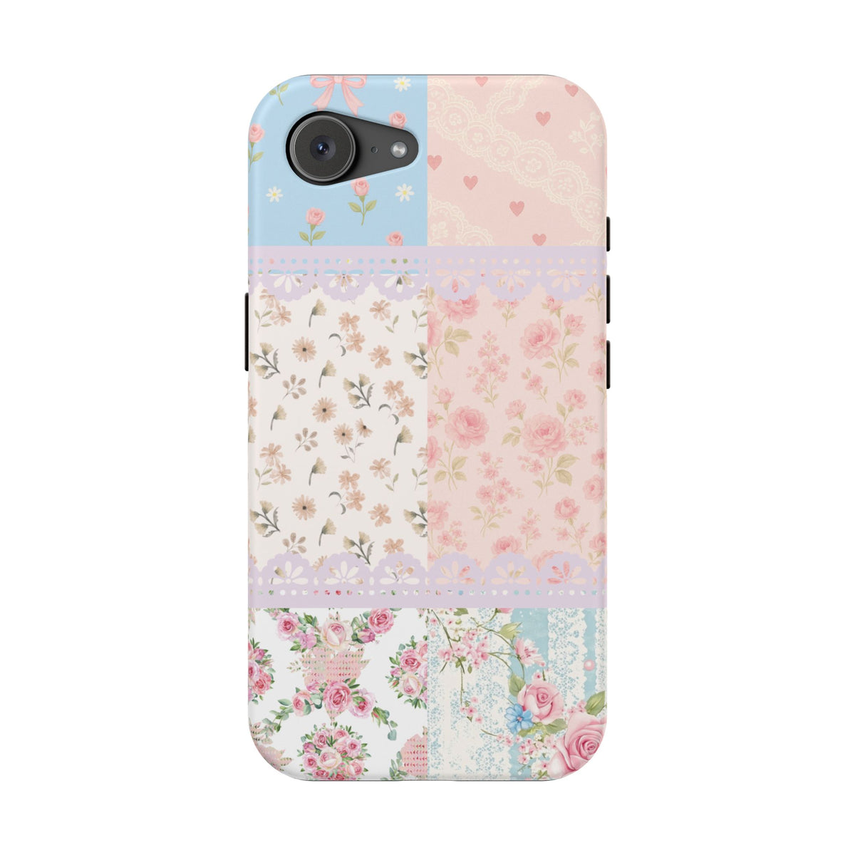 Patchwork Petals Magnetic Phone Case