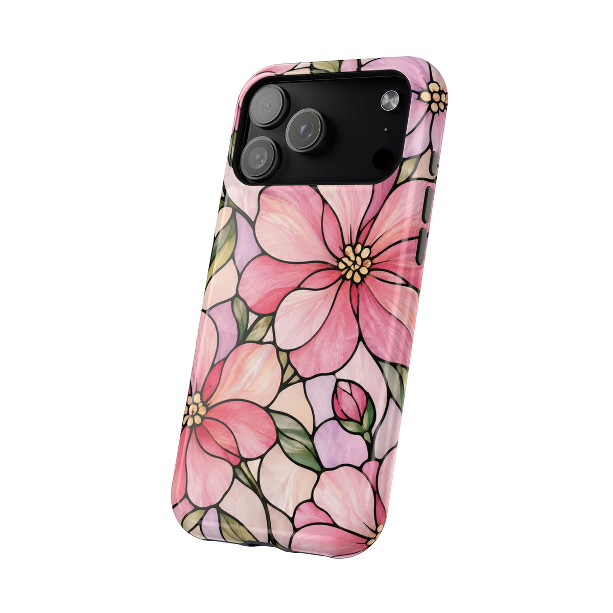 Blush Bloom Pink Floral Magnetic Phone Case