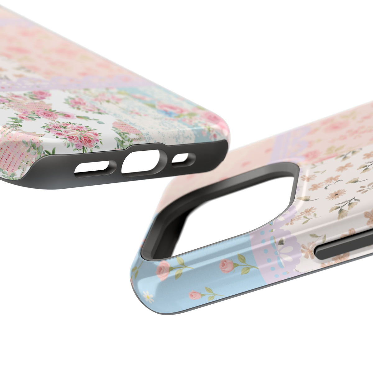 Patchwork Petals Magnetic Phone Case
