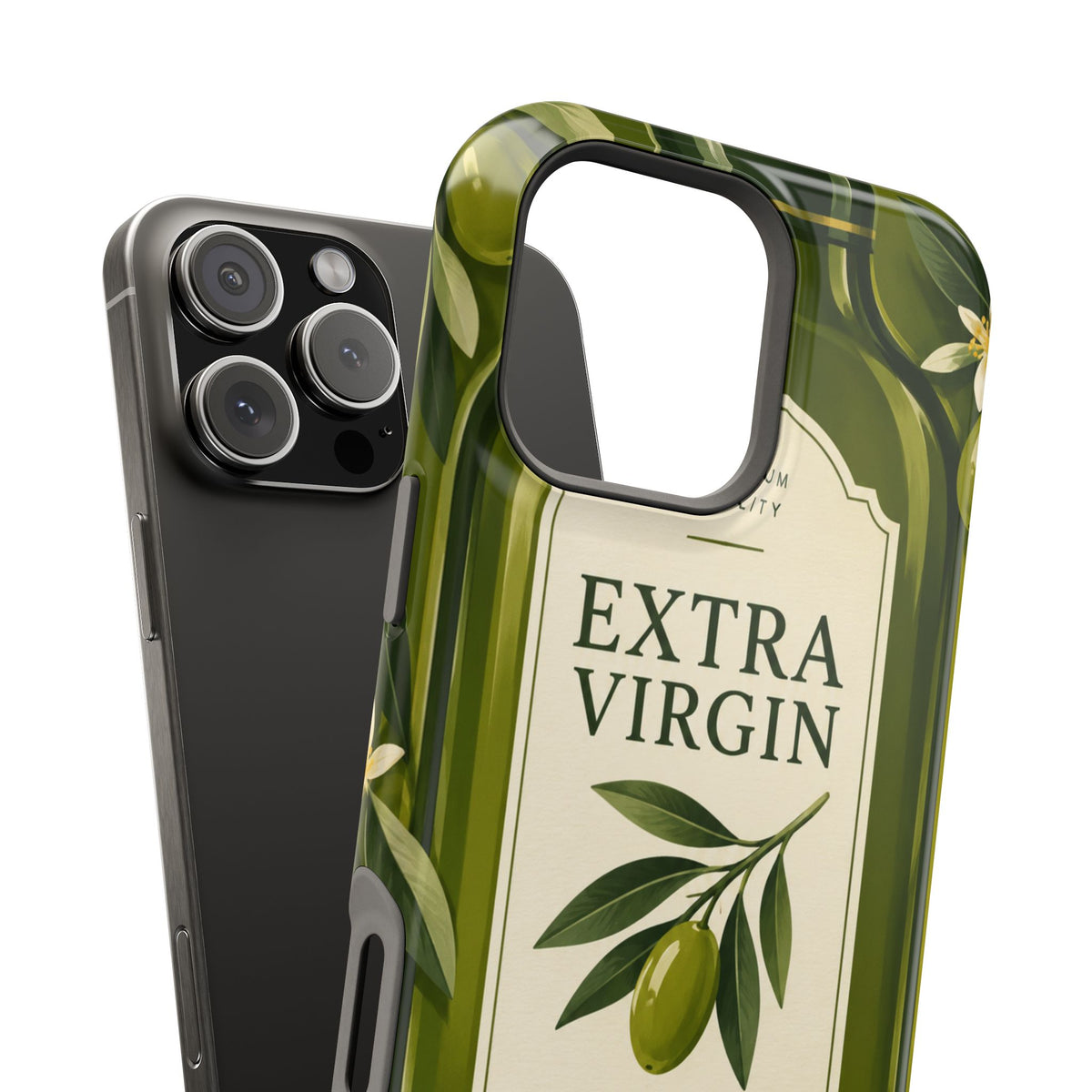 Olive You Extra Virgin Olive Oil Magnetic Phone Case