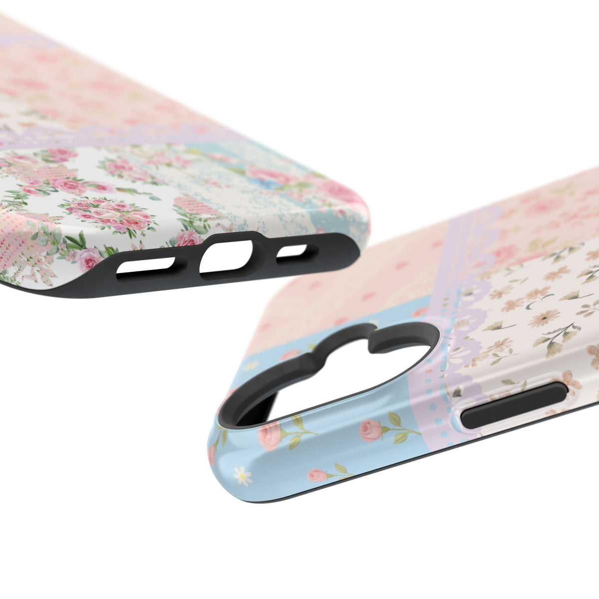 Patchwork Petals Magnetic Phone Case