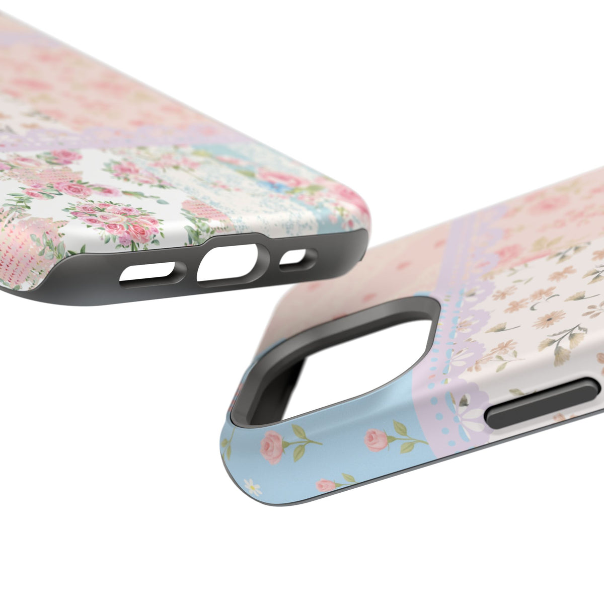 Patchwork Petals Magnetic Phone Case