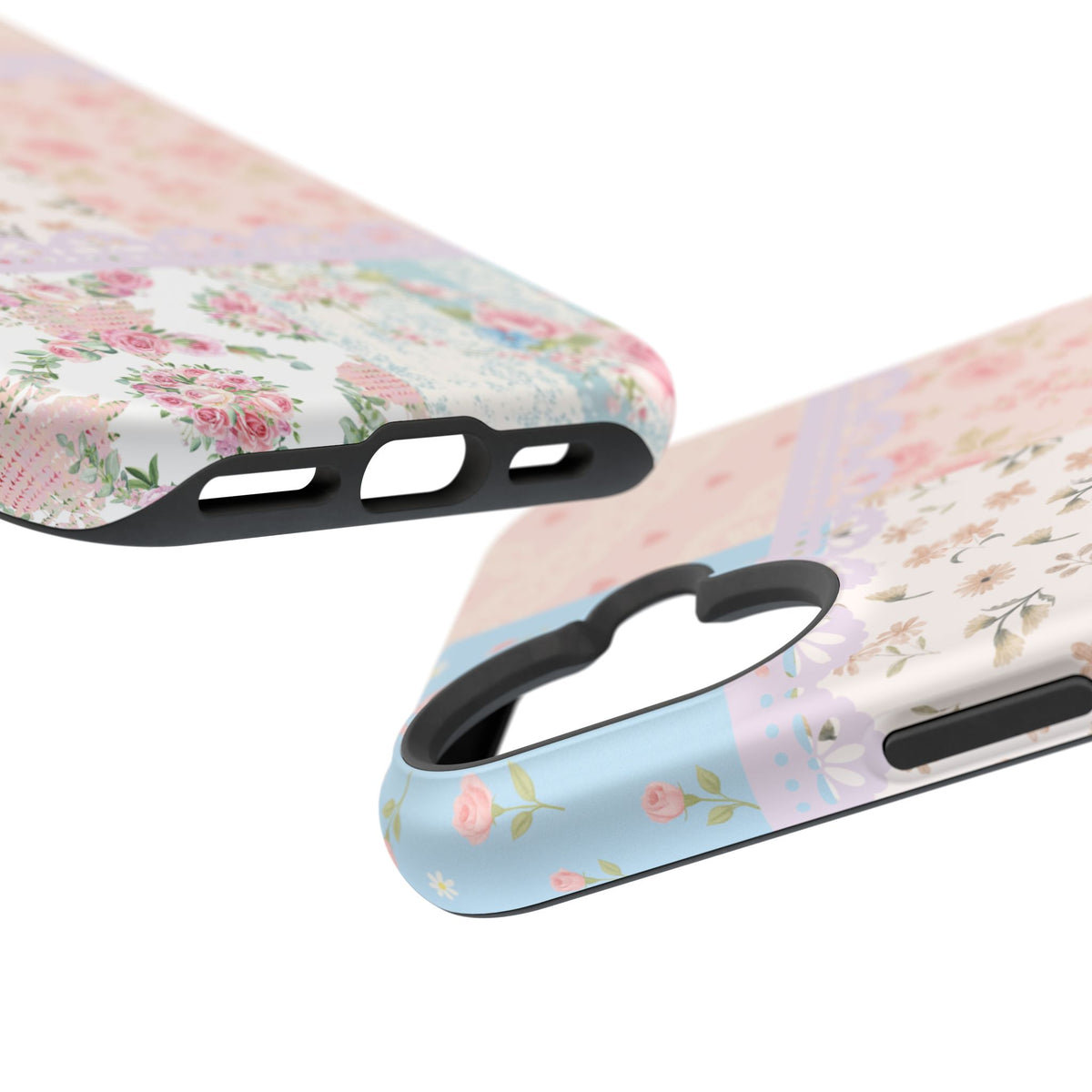 Patchwork Petals Magnetic Phone Case