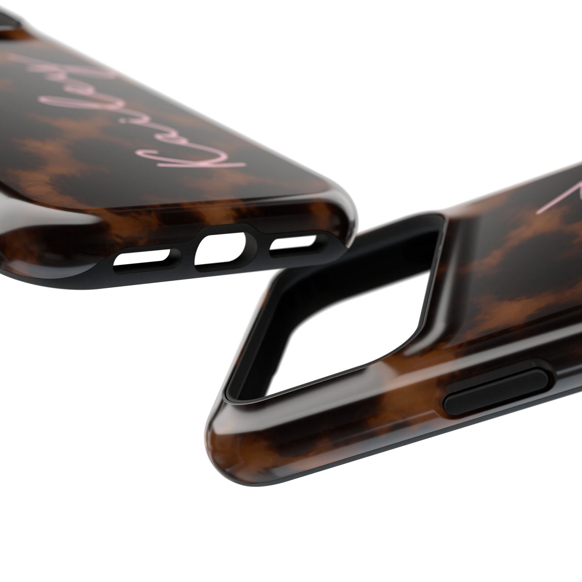 Tortoise Girl Magnetic Impact-Resistant Phone Case (Personalized)