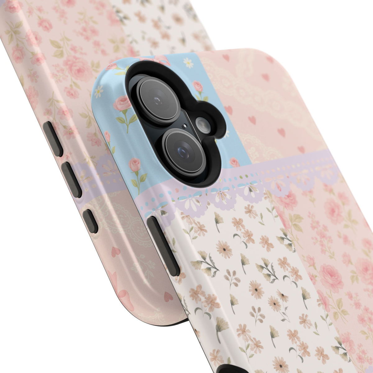 Patchwork Petals Magnetic Phone Case