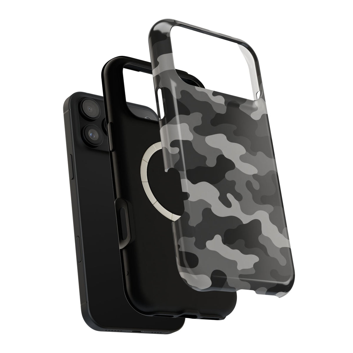 Black Ops Camouflage Magnetic Impact-Resistant Phone Case
