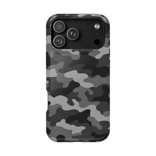 Black Ops Camouflage Magnetic Impact-Resistant Phone Case