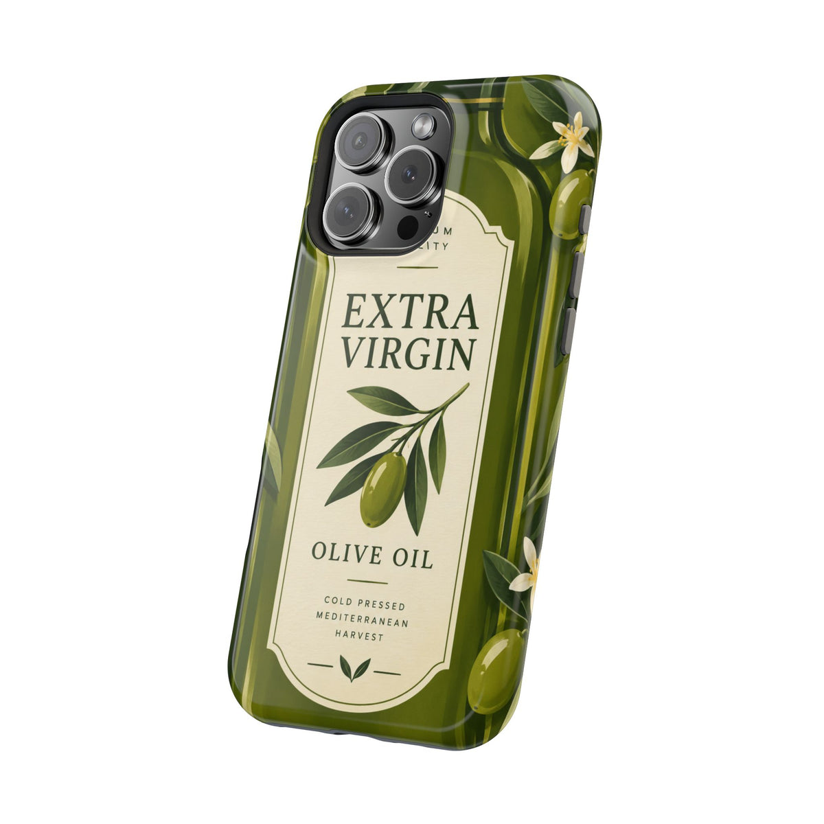 Olive You Extra Virgin Olive Oil Magnetic Phone Case