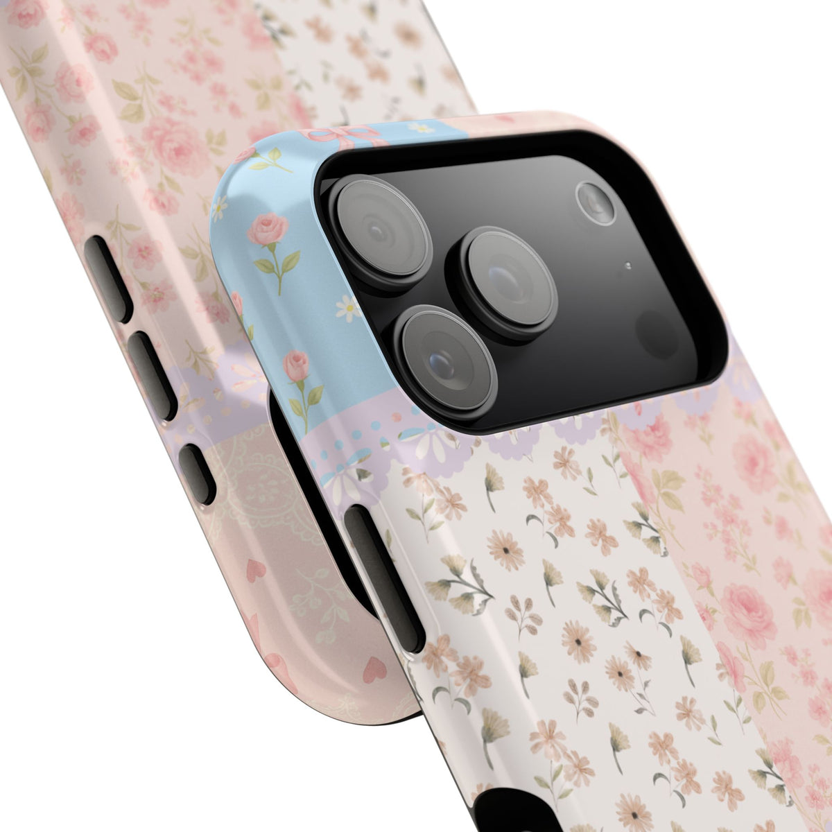 Patchwork Petals Magnetic Phone Case