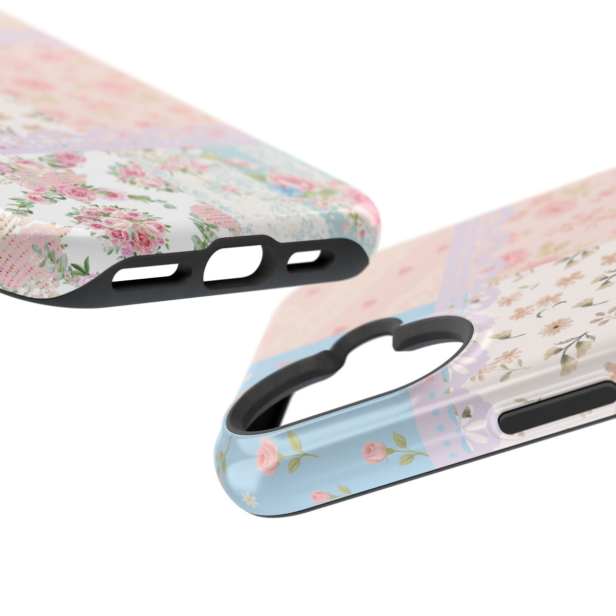Patchwork Petals Magnetic Phone Case