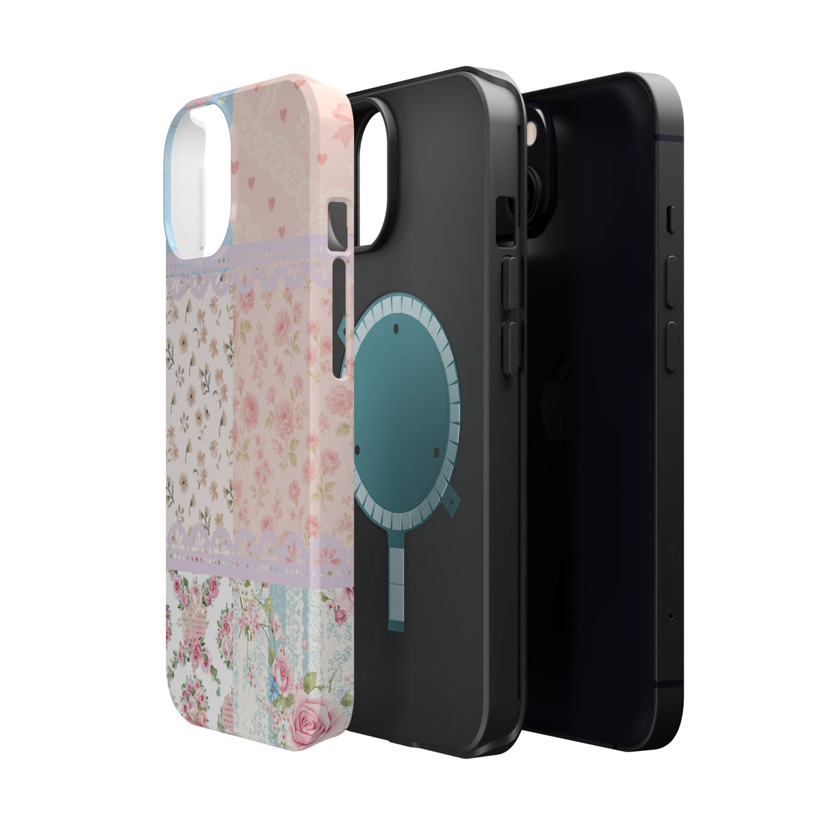 Patchwork Petals Magnetic Phone Case