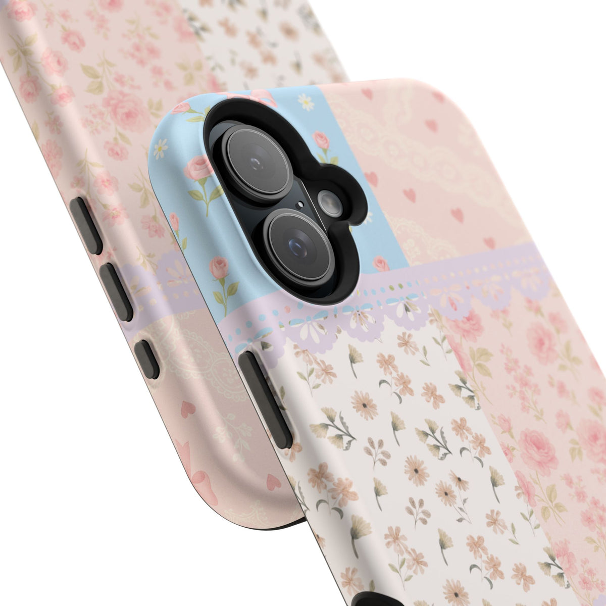 Patchwork Petals Magnetic Phone Case