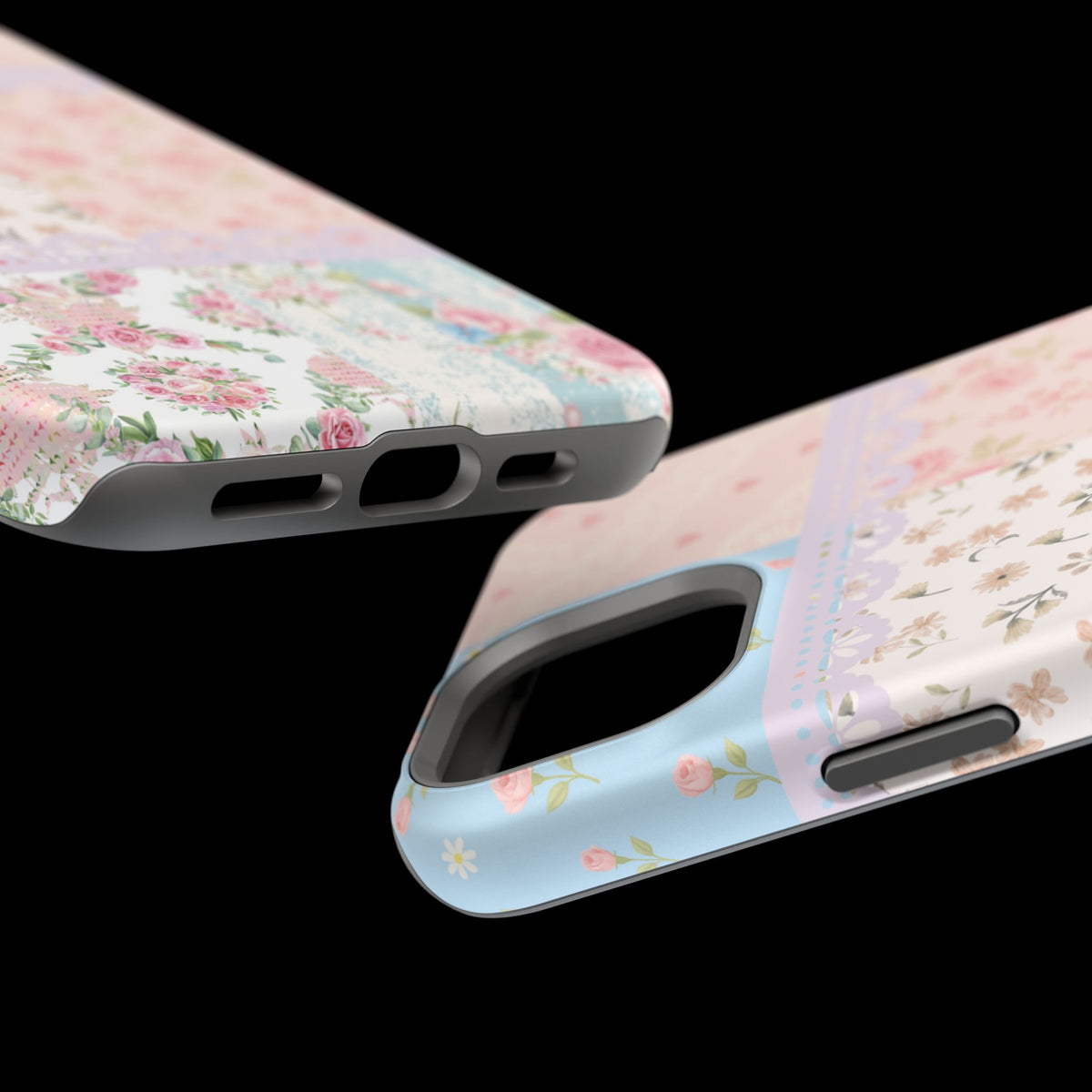 Patchwork Petals Magnetic Phone Case