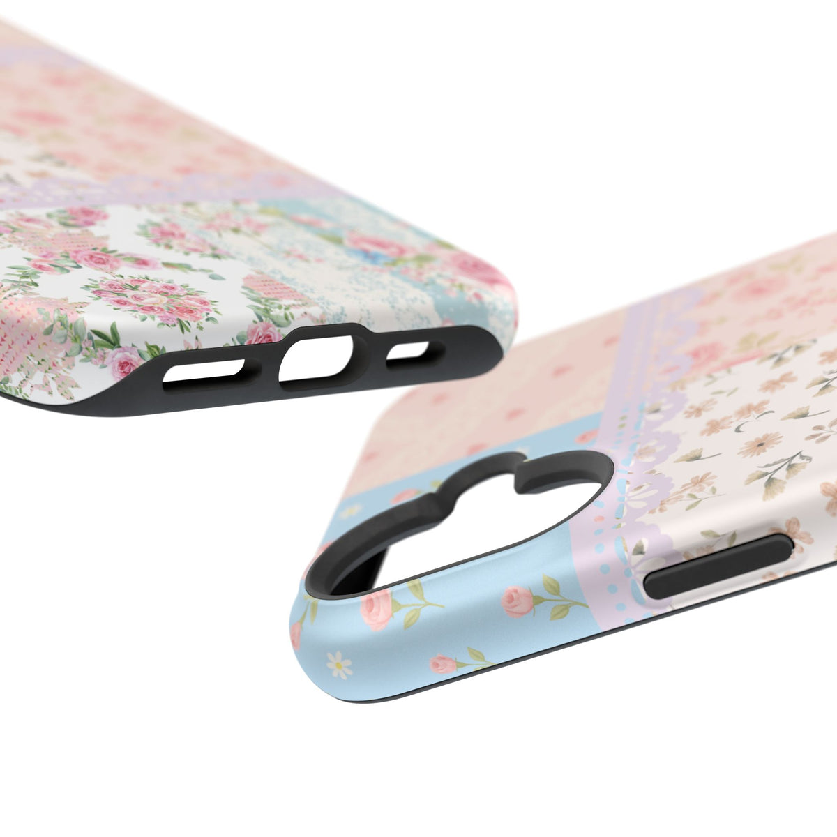 Patchwork Petals Magnetic Phone Case